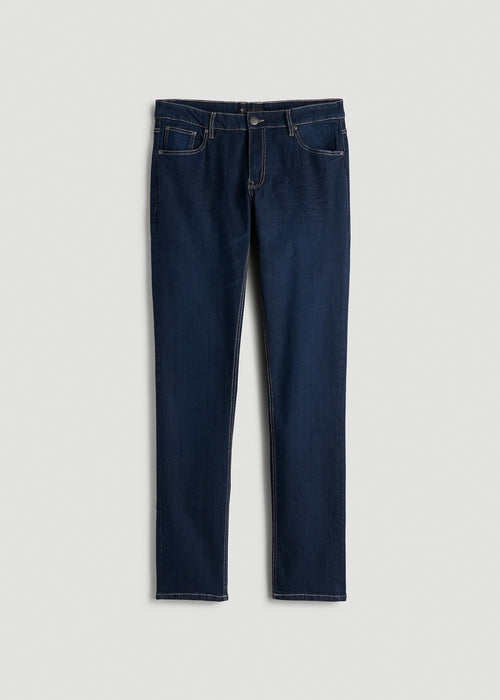 Carman TAPERED Jeans for Tall Men in Blue Steel