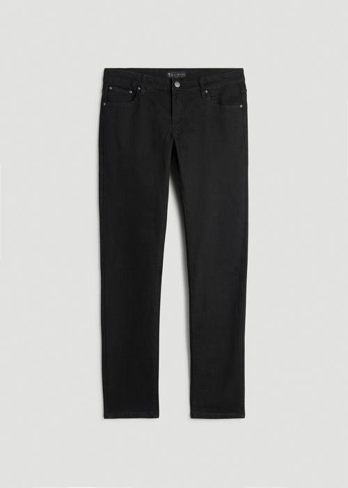 Carman TAPERED Jeans for Tall Men in True Black