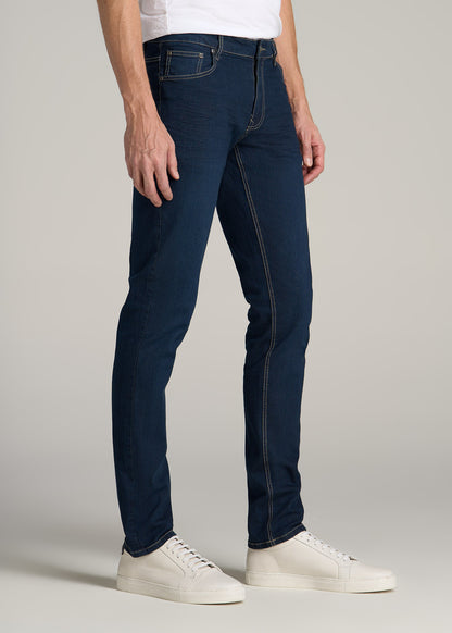 Carman TAPERED Jeans for Tall Men in Blue Steel