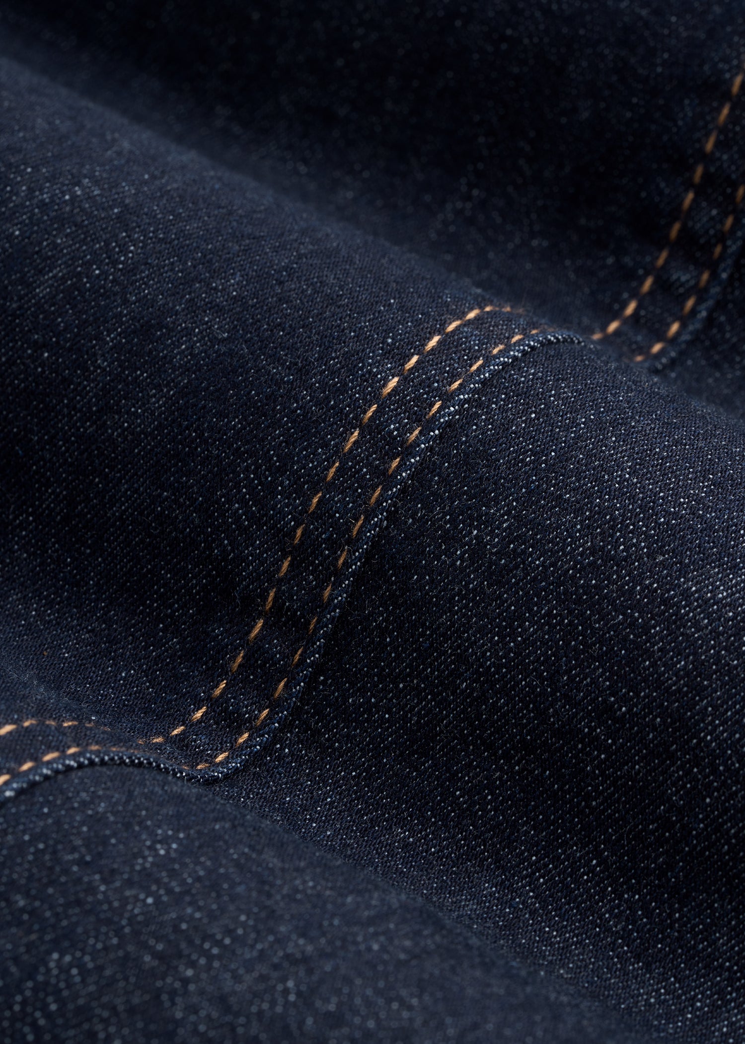 Classic Denim Jacket for Tall Men in Rinse Wash