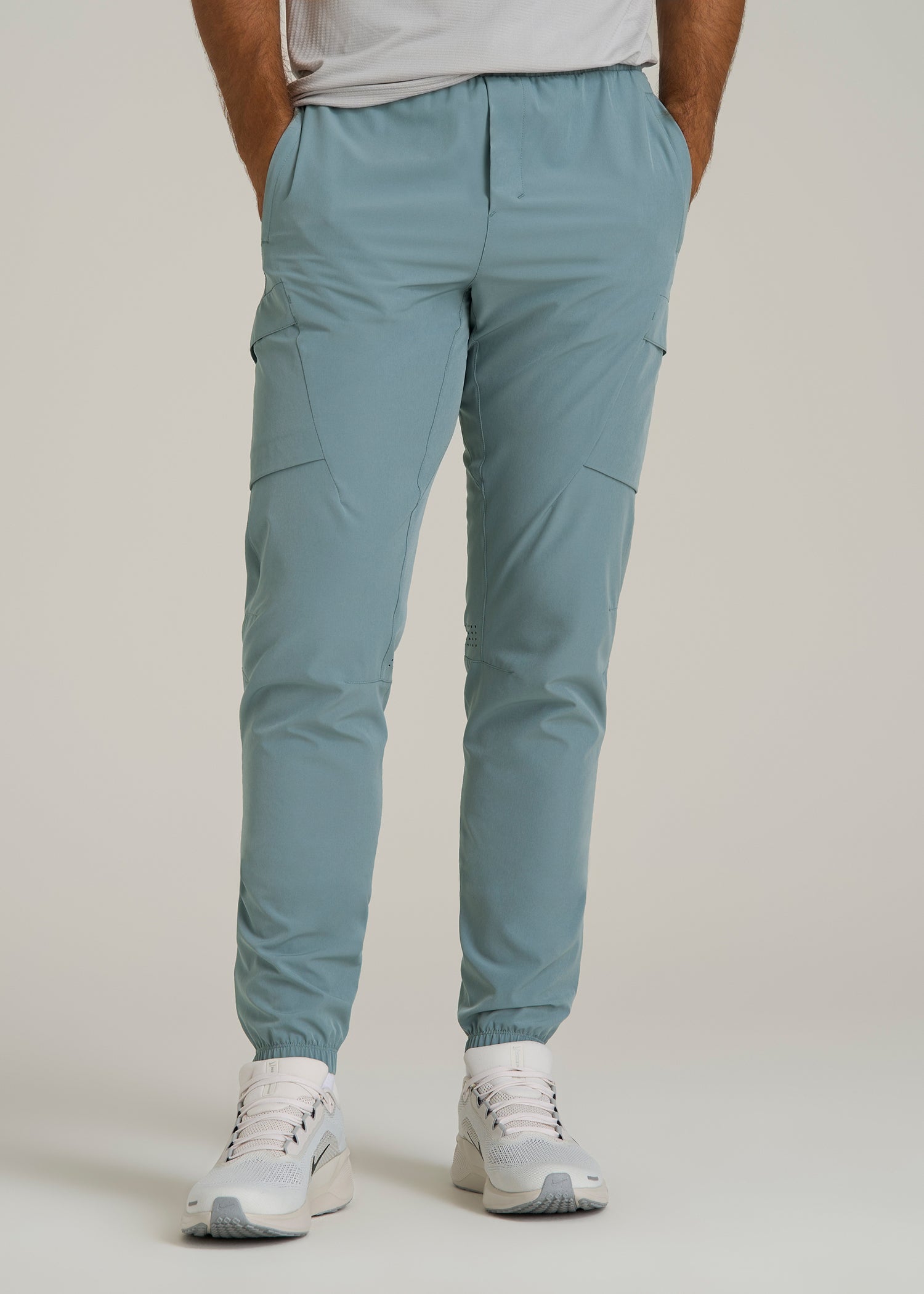 Featherweight Cargo Training Jogger for Tall Men in Trooper