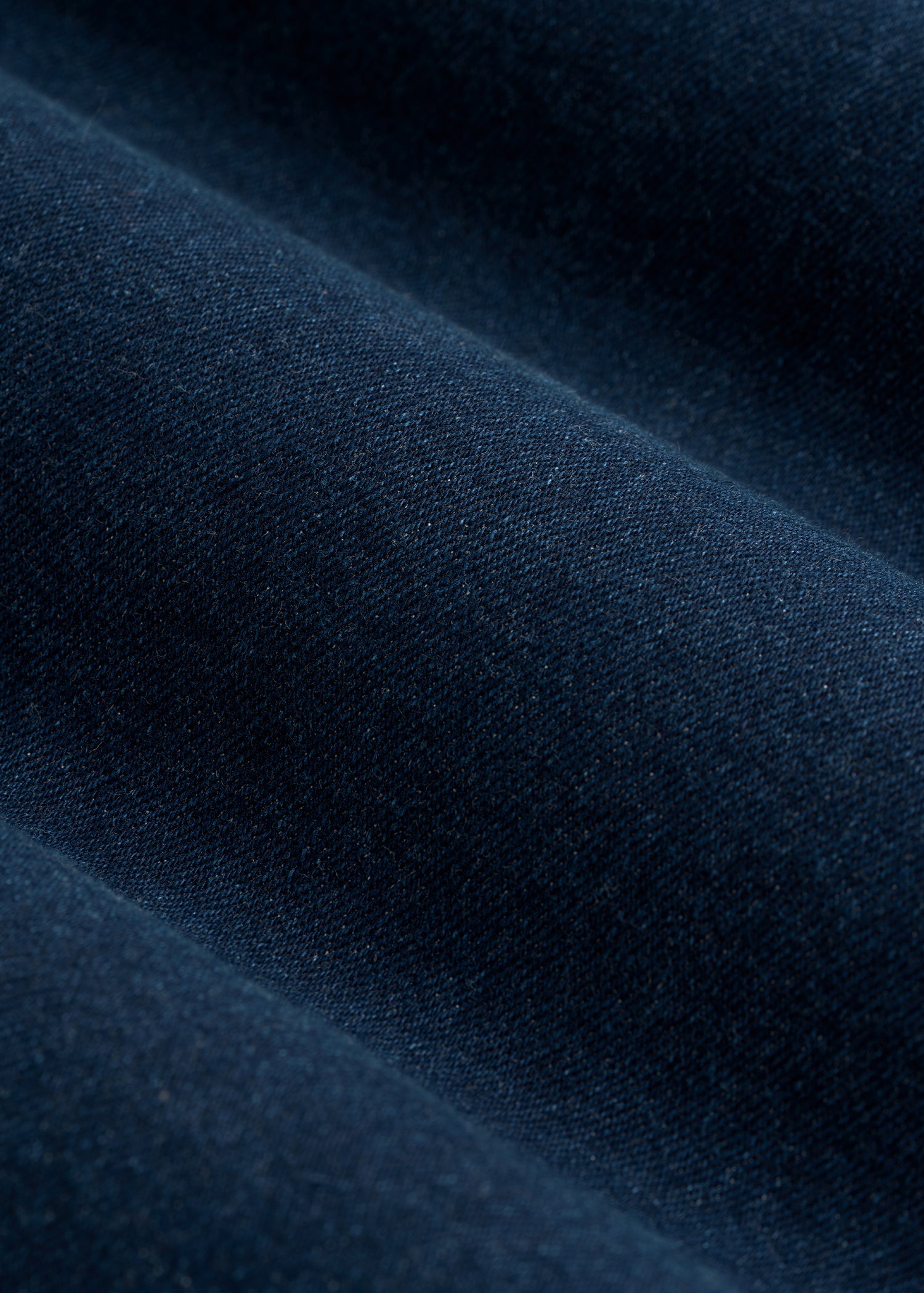 Western Denim Shirt for Tall Men in Indigo Dusk