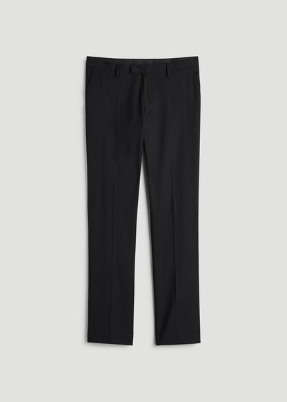 Suit Trousers for Tall Men in Black