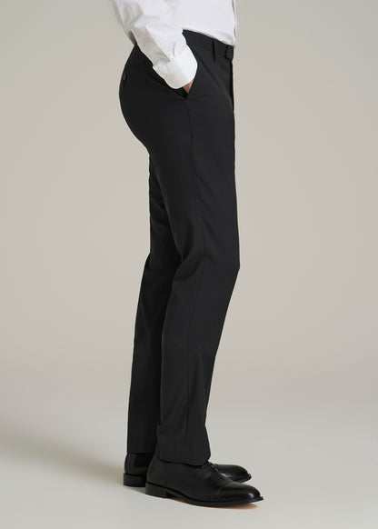 Suit Trousers for Tall Men in Black