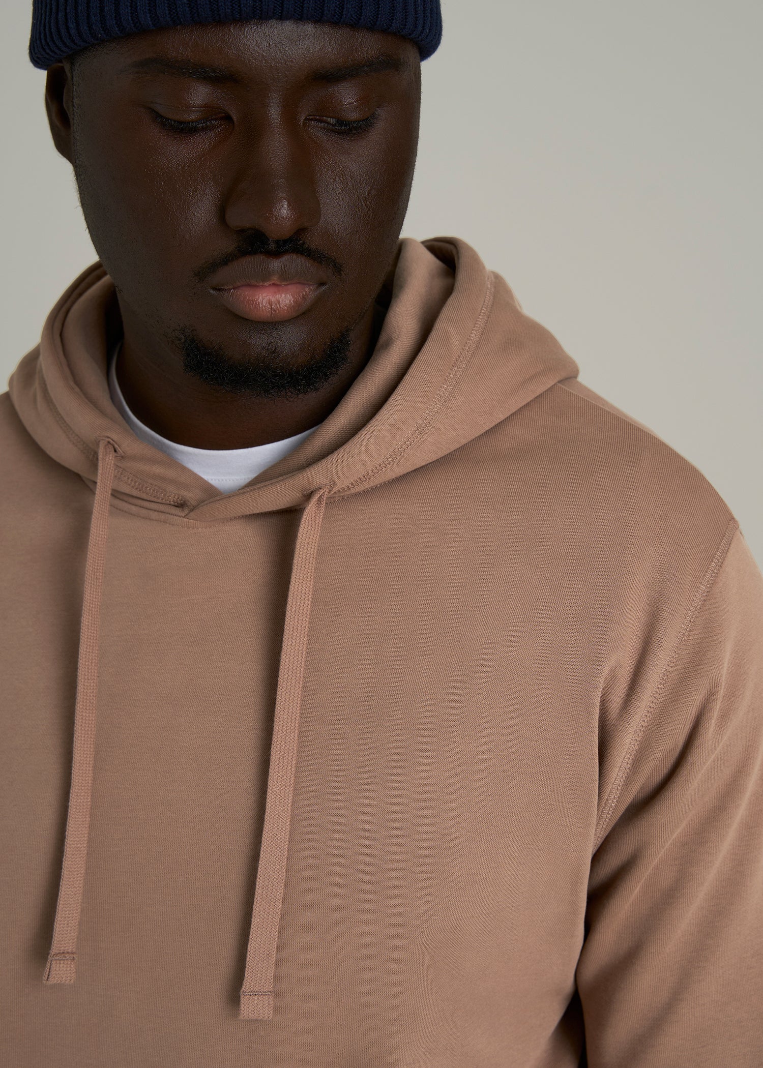 Wearever 2.0 Fleece Hoodie for Tall Men in Woodsmoke