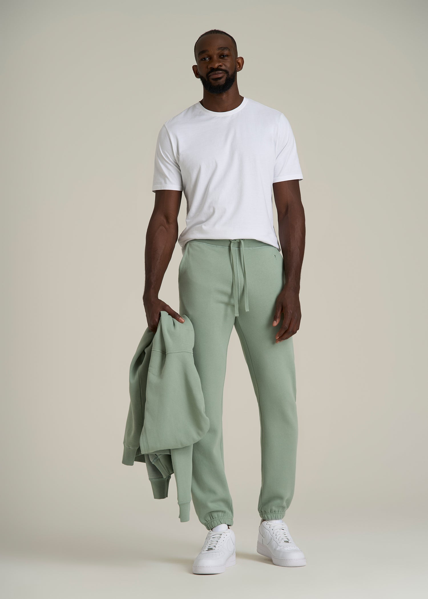 Wearever 2.0 Fleece Sweatpants for Tall Men in Seagrass